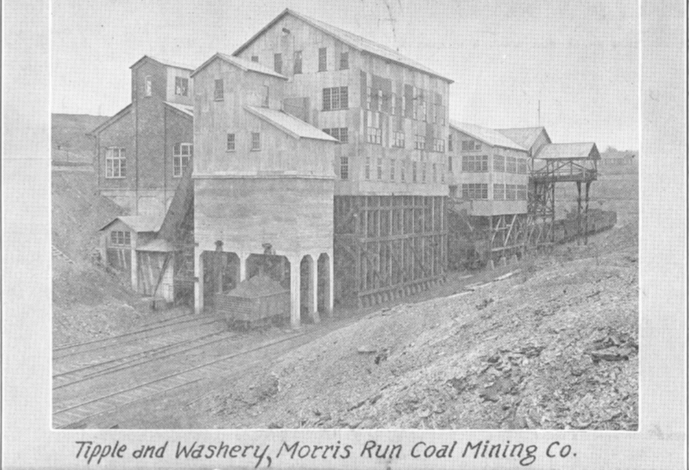 Tipple and Washery, Morris Run Coal Mining Company