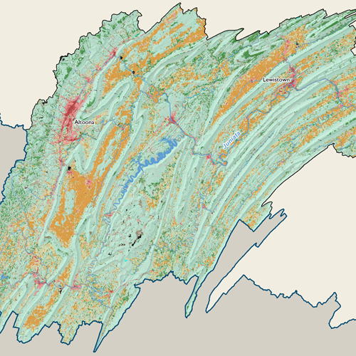 Juniata subbasin land use thumbnail