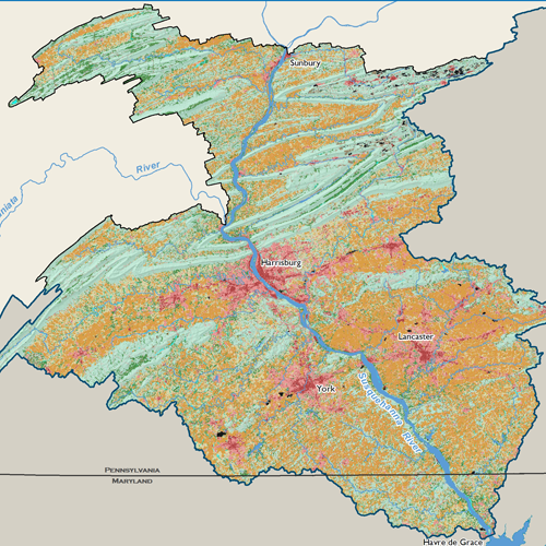 Lower Susquehanna subbasin land use thumbnail