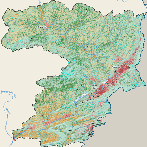 Middle Susquehanna subbasin land use thumbnail