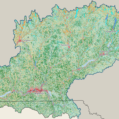 Upper Susquehanna subbasin land use thumbnail