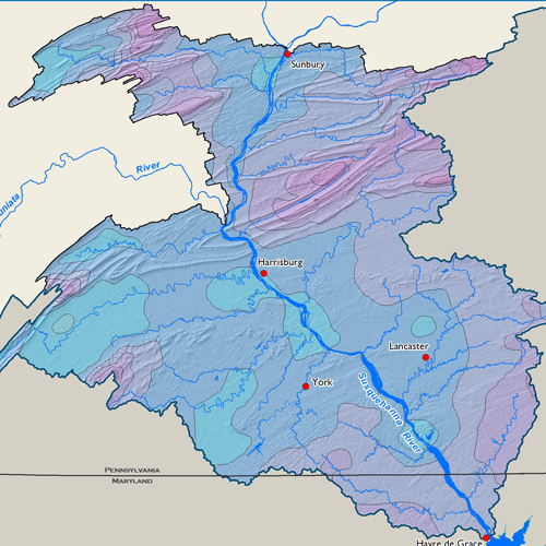 Lower Susquehanna subbasin precipitation thumbnail