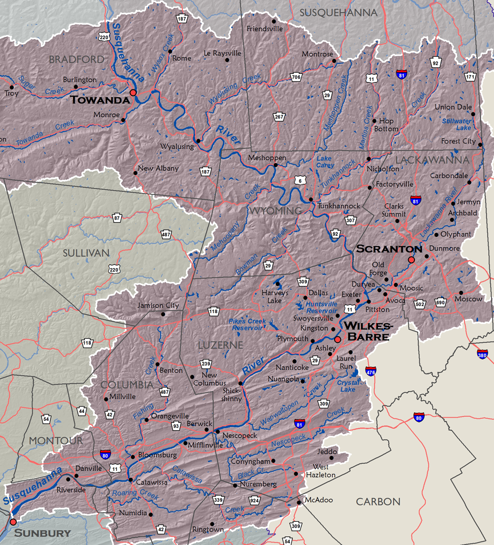 Susquehanna Atlas Subbasins