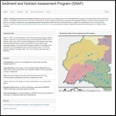 Sediments and Nutrients in the Susquehanna Basin